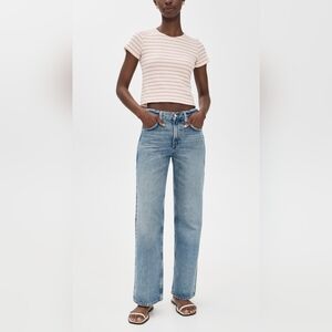 Citizens of Humanity Lindz Low Rise Easy Straight Jeans Quantity:01 Size:25